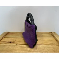 Housses d'étriers noire/violet