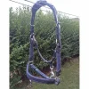licol cuir corde silver crown