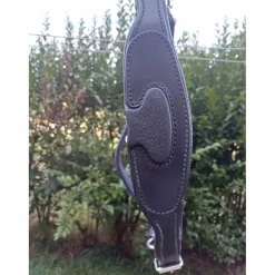 licol cuir corde silver crown