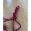 Licol en corde rose