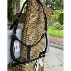 licol en cuir cheval