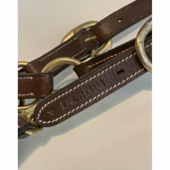 Licol en cuir Éric Thomas + longes d’attache