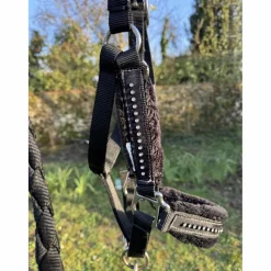 licol fougenza strass noir