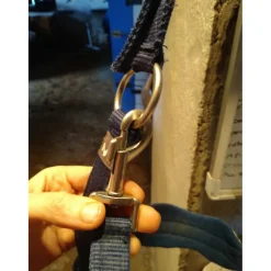Licol Horze Bleu Marine Type Ecossais