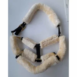 licol moumoute blanc