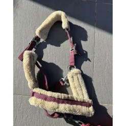 Licol moumoute bordeaux