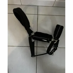 licol noir à strass