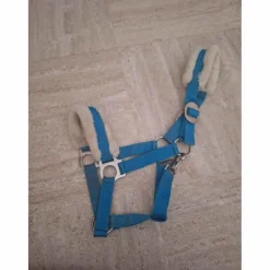 licol showmaster bleue canard avec longe