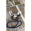 Licol taille poney, avec moumoute et boucles en rose gold