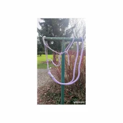 Licol éthologique avec longe et rênes