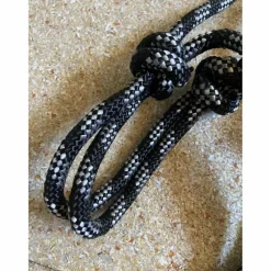 Licol éthologique noir/gris taille petit cheval + longe