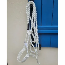 Licol tressé avec longe