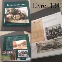LIVRE sur les chevaux comtois