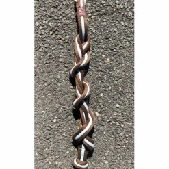 Longe marron et bleu
