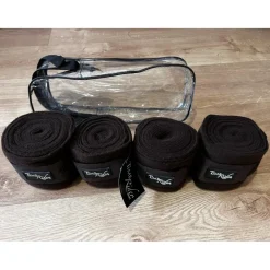 Lot de 4 bandes de polo marrons neuves