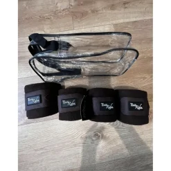 Lot de 4 bandes de polo marrons neuves