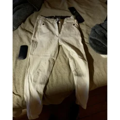 Lot de 5 pantalons blanc taille 40