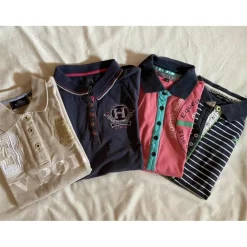 Lot de 4 polos (HV polo, harcour, euro star)