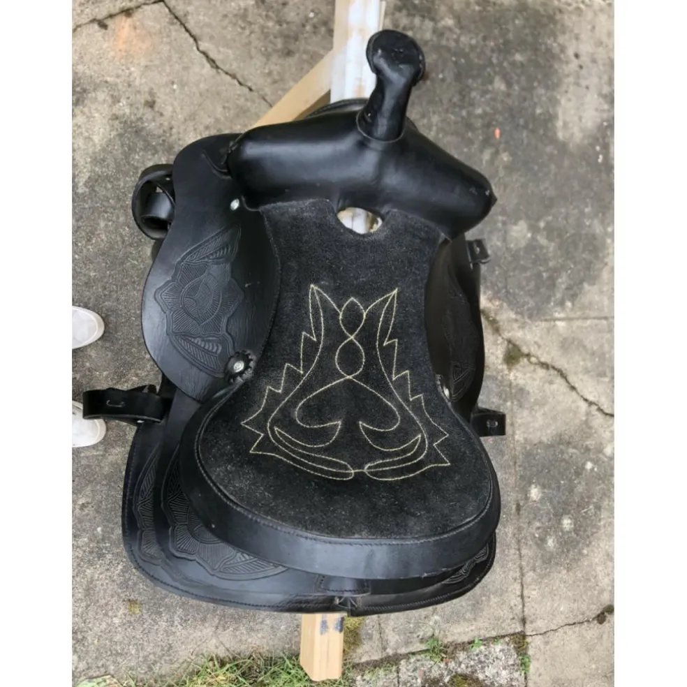 Lot de 2 selles western et randonnée