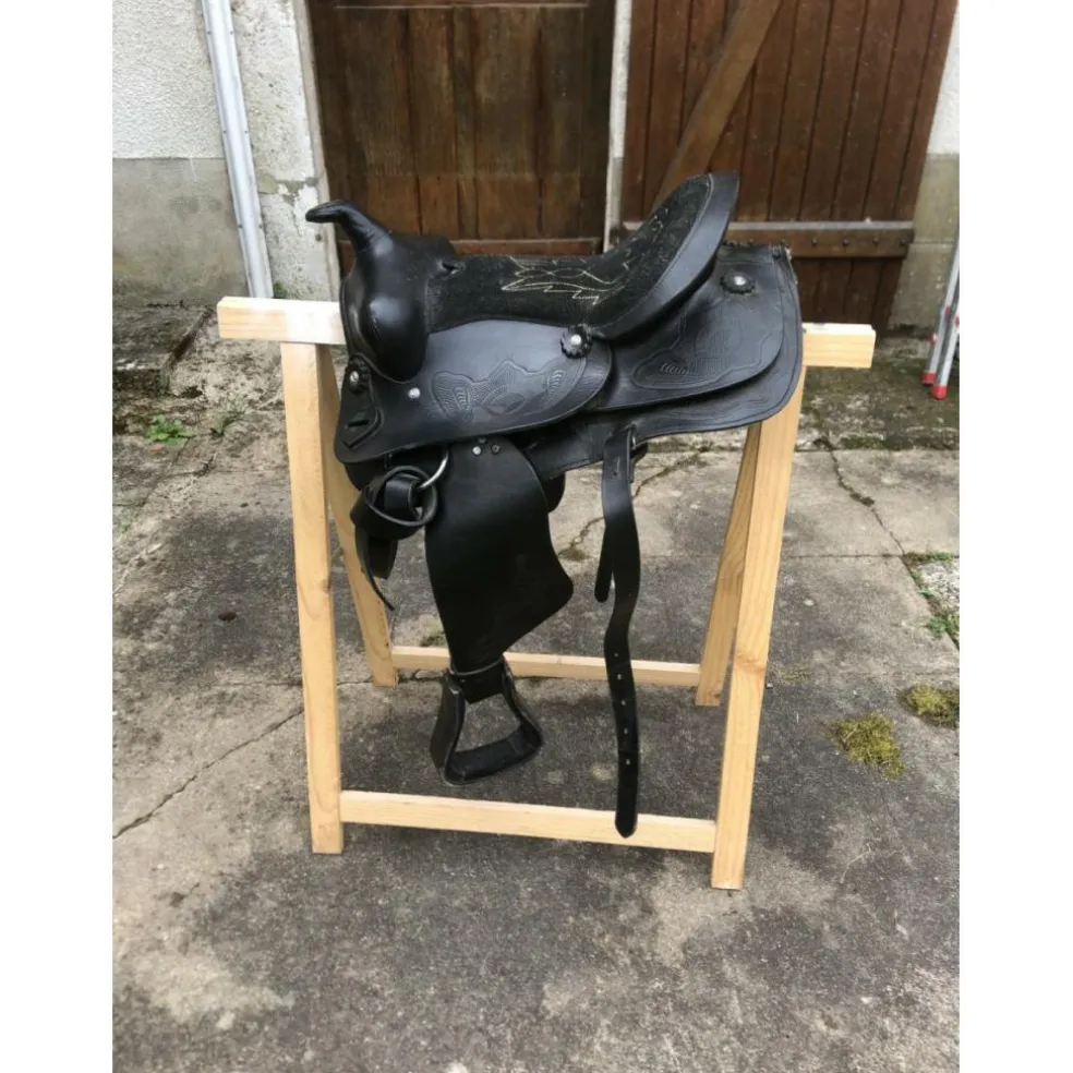 Lot de 2 selles western et randonnée