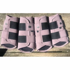 Lot de guêtres dressage fermées QHP taille cheval M et L