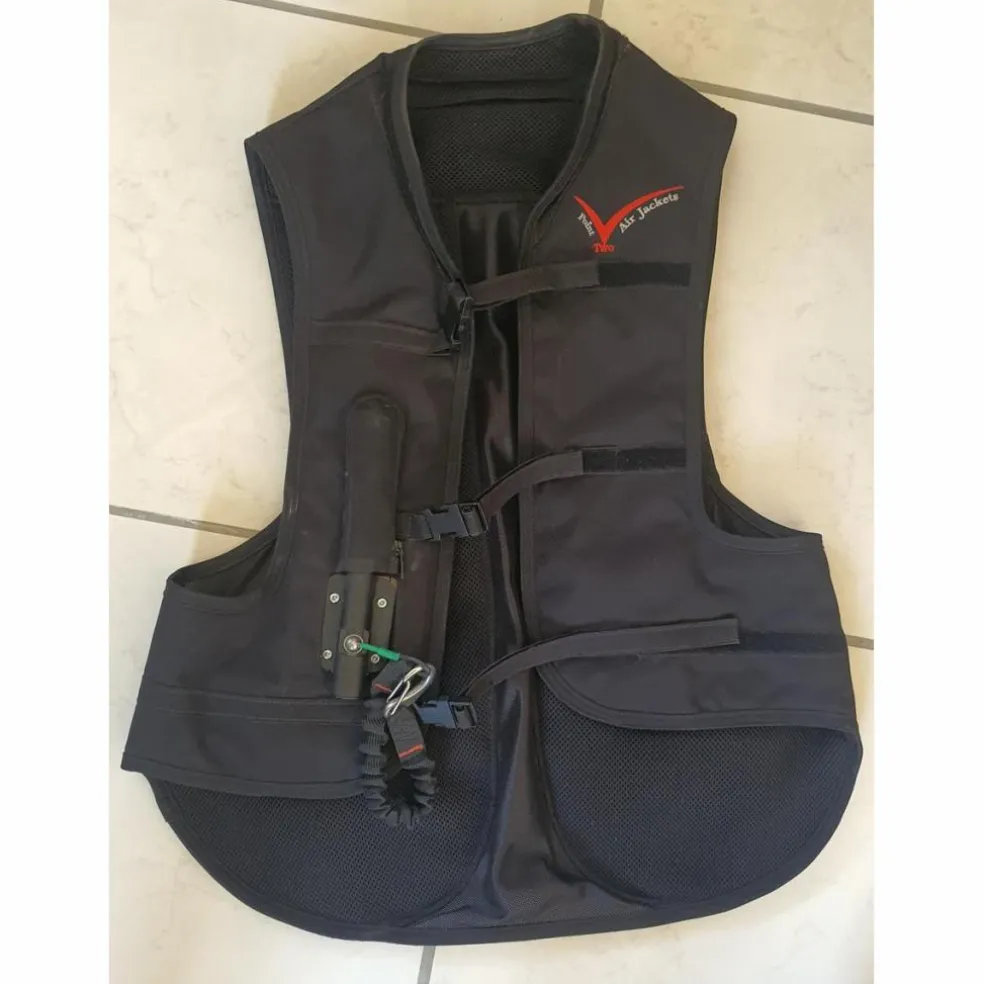 Lot gilet airbag + cross