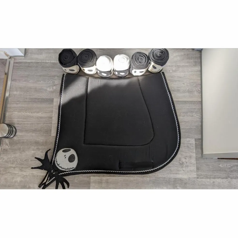 Lot tapis + 6 bandes, faits main