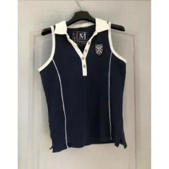 Lots de deux tee-shirts equitheme bleu marine