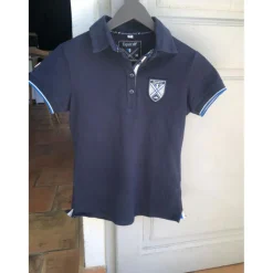 Lots de deux tee-shirts equitheme bleu marine
