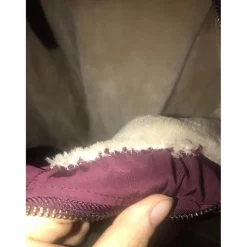 manteau d’hiver Pénélope Leprevost bordeaux