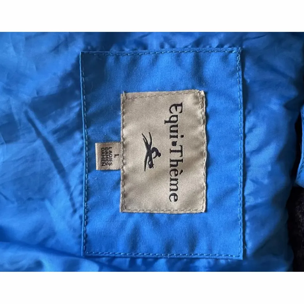 Manteau equi-theme bleu roi