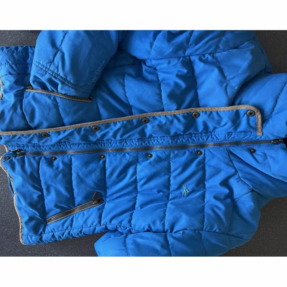 Manteau equi-theme bleu roi