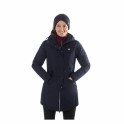 Manteau Parka QHP HIver marine 36 neuf