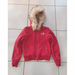 Manteau Pénélope rouge