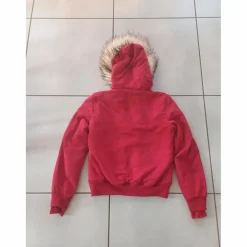 Manteau Pénélope rouge