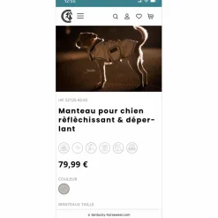 Manteau pour chien