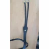 Martingale à anneaux cuir noir marque Canter