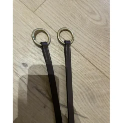 Martingale cuire brun
