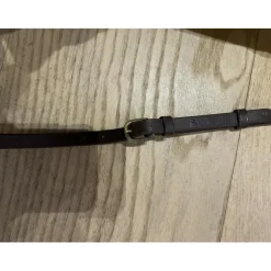 Martingale cuire brun