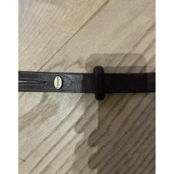 Martingale cuire brun