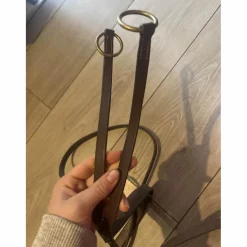 martingale marron poney