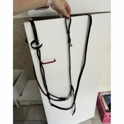 Martingale poney avec rênes amovibles