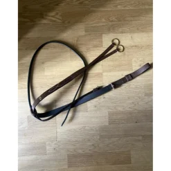 Martingale poney cuir marron
