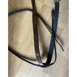 Martingale poney cuir marron