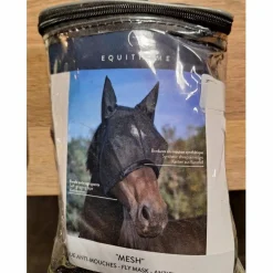 masque anti mouche noir mouton