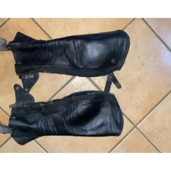 Mini Chaps classique Dy’on cuir noir taille S