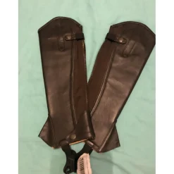 Mini chaps cuir
