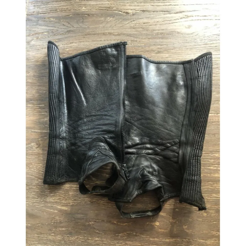 Mini chaps cuir enfant Éric Thomas