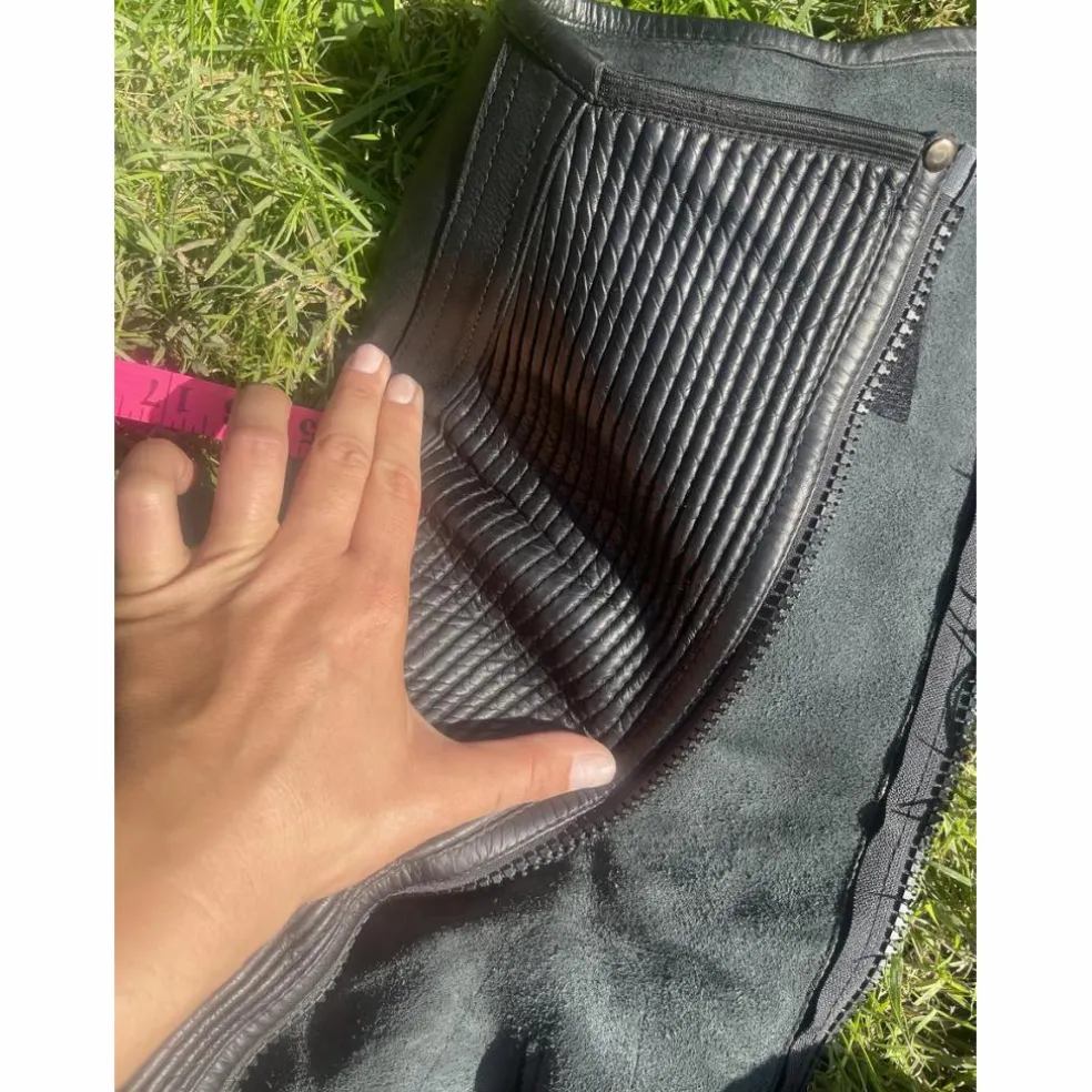 Mini chaps cuir Soubirac