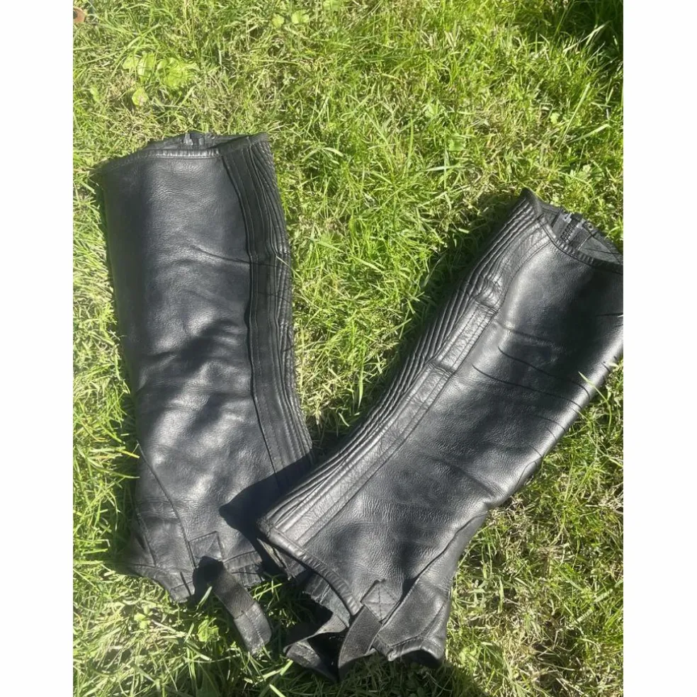 Mini chaps cuir Soubirac